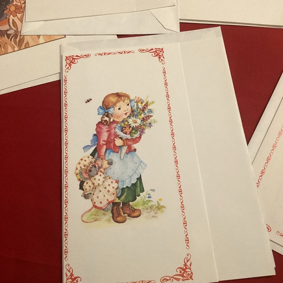 7 vintage (1970s?) blank greetings cards made in Canada - Picture 3 of 10